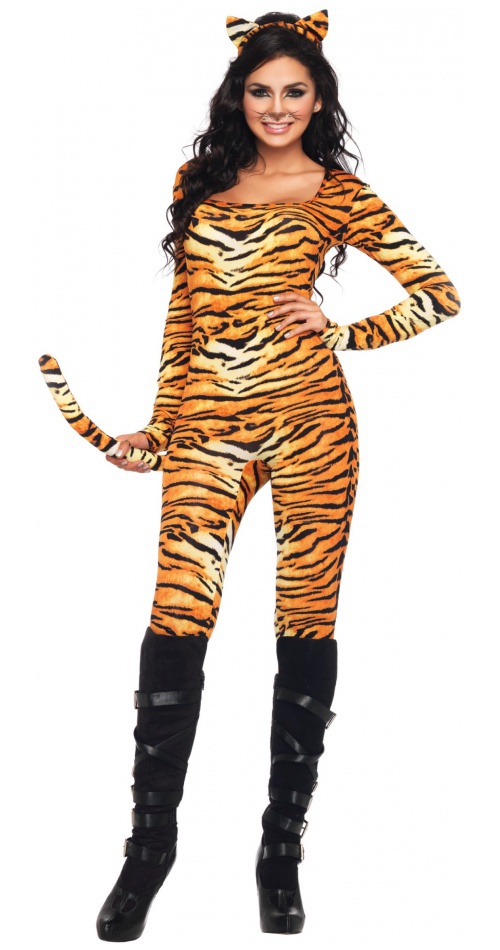 Wild Tigress Sexy Tiger Costume
