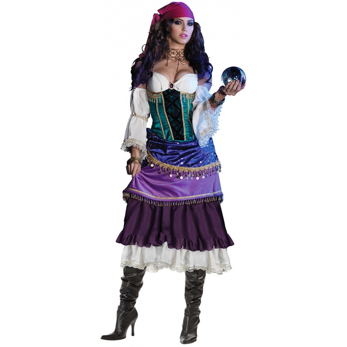 Deluxe Tarot Card Gypsy Deluxe Gypsy Costume Image