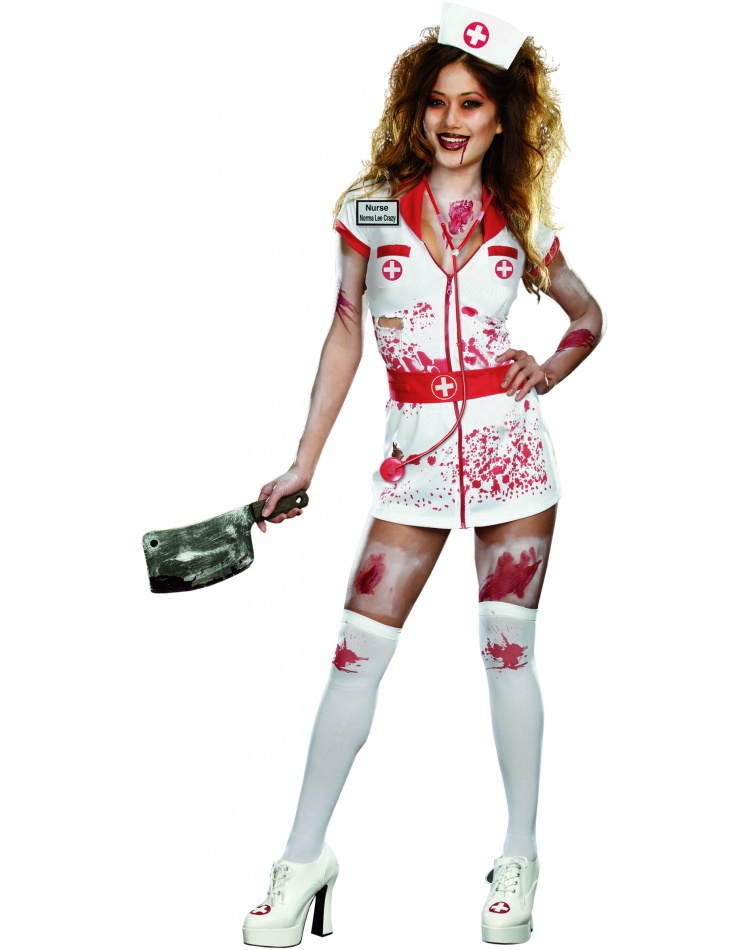 Nurse Norma Lee Crazy Costume. 