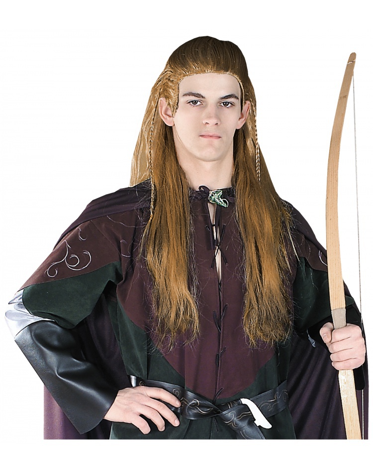 Legolas Wig Lord of the Rings Costume Accessory. 