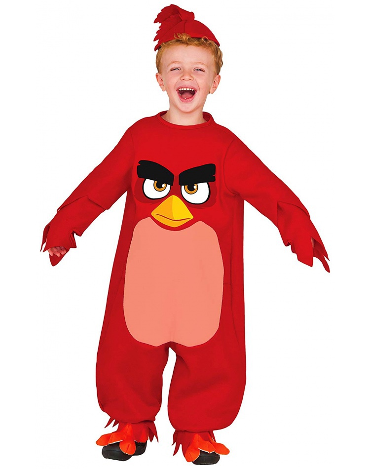 Red Angry Birds Costume.