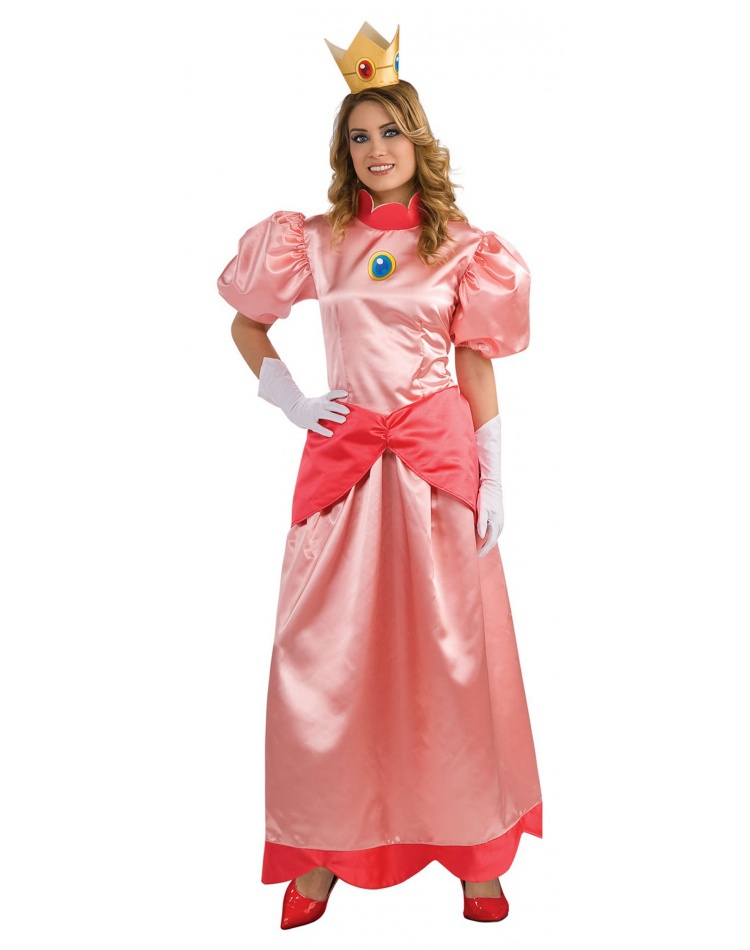 Deluxe Princess Peach Super Bros Costume